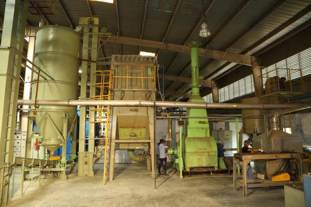 Very sophisticated Ball Mill for lead oxide production accurately controls critical parameters to produce superior quality lead oxide material for giving capacity and life cycle of battery.